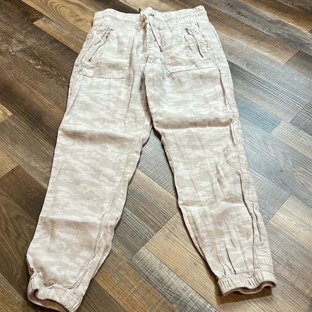 Athleta Beige Camo Joggers